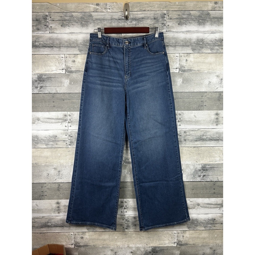Black House White Market Extra High Rise Palazzo Jeans 10